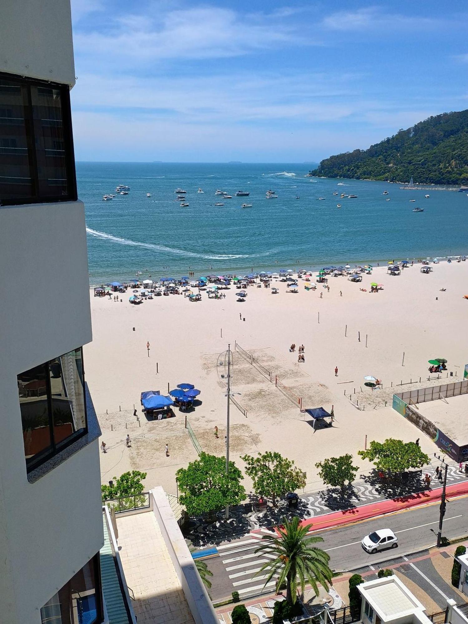 شقة Excelente Ap Pe Na Areia Vista Mar Balneário Camboriú المظهر الخارجي الصورة