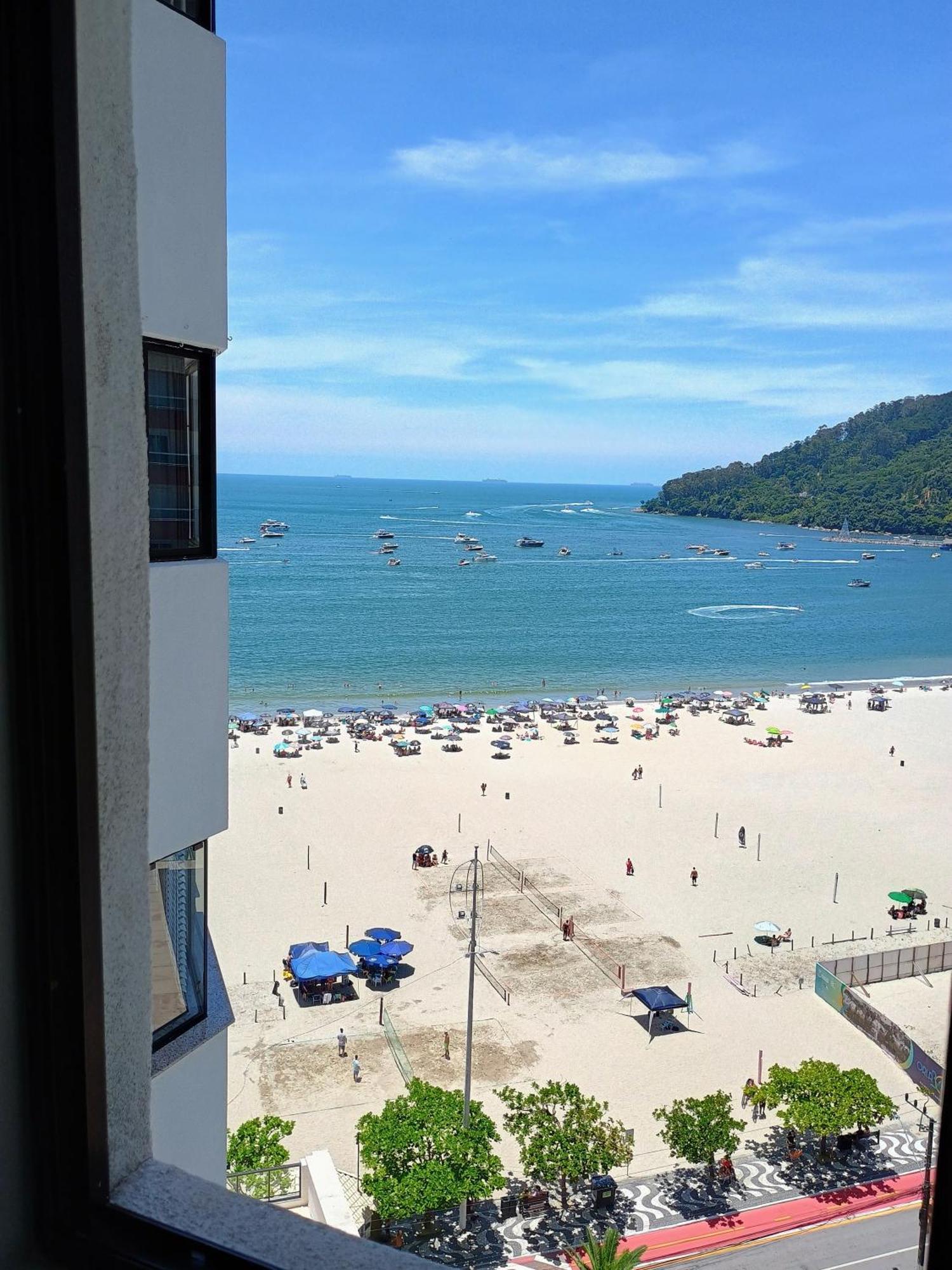 شقة Excelente Ap Pe Na Areia Vista Mar Balneário Camboriú المظهر الخارجي الصورة